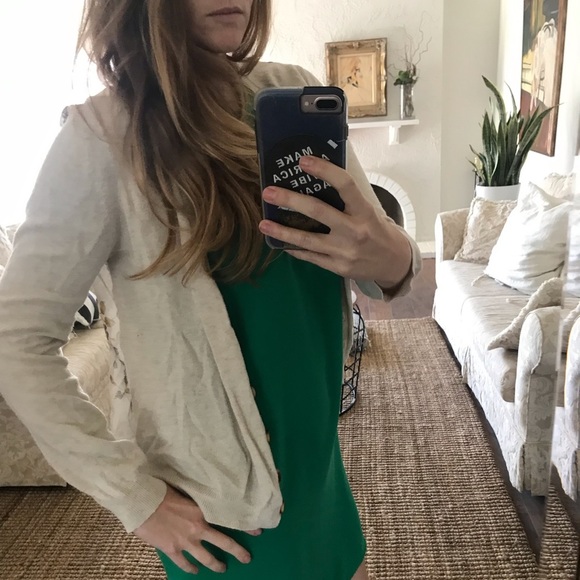 Forever 21 Chiffon and cotton floral cardigan y2k button down sweater sheer - Picture 8 of 8